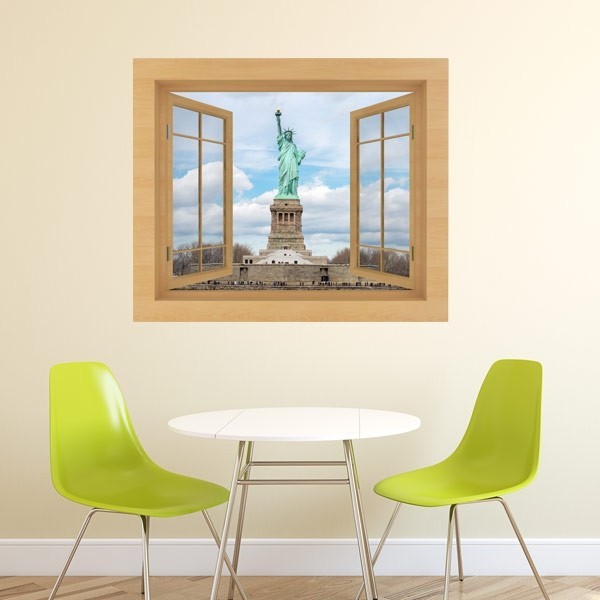 Window Sticker Statue of Liberty