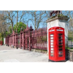 Wall Mural Phone Booth